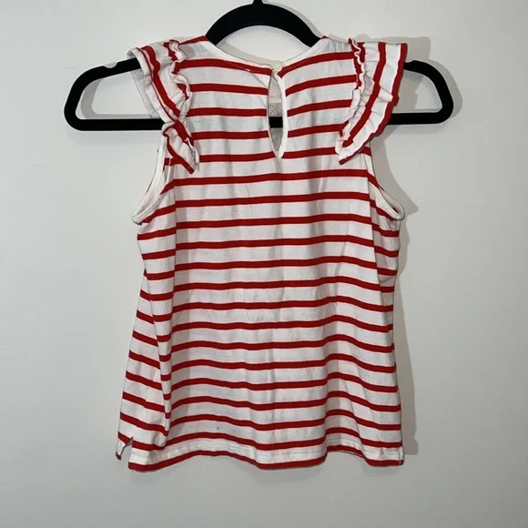 Crewcuts Kids Striped Eyelet Detail Top - Picture 2 of 6